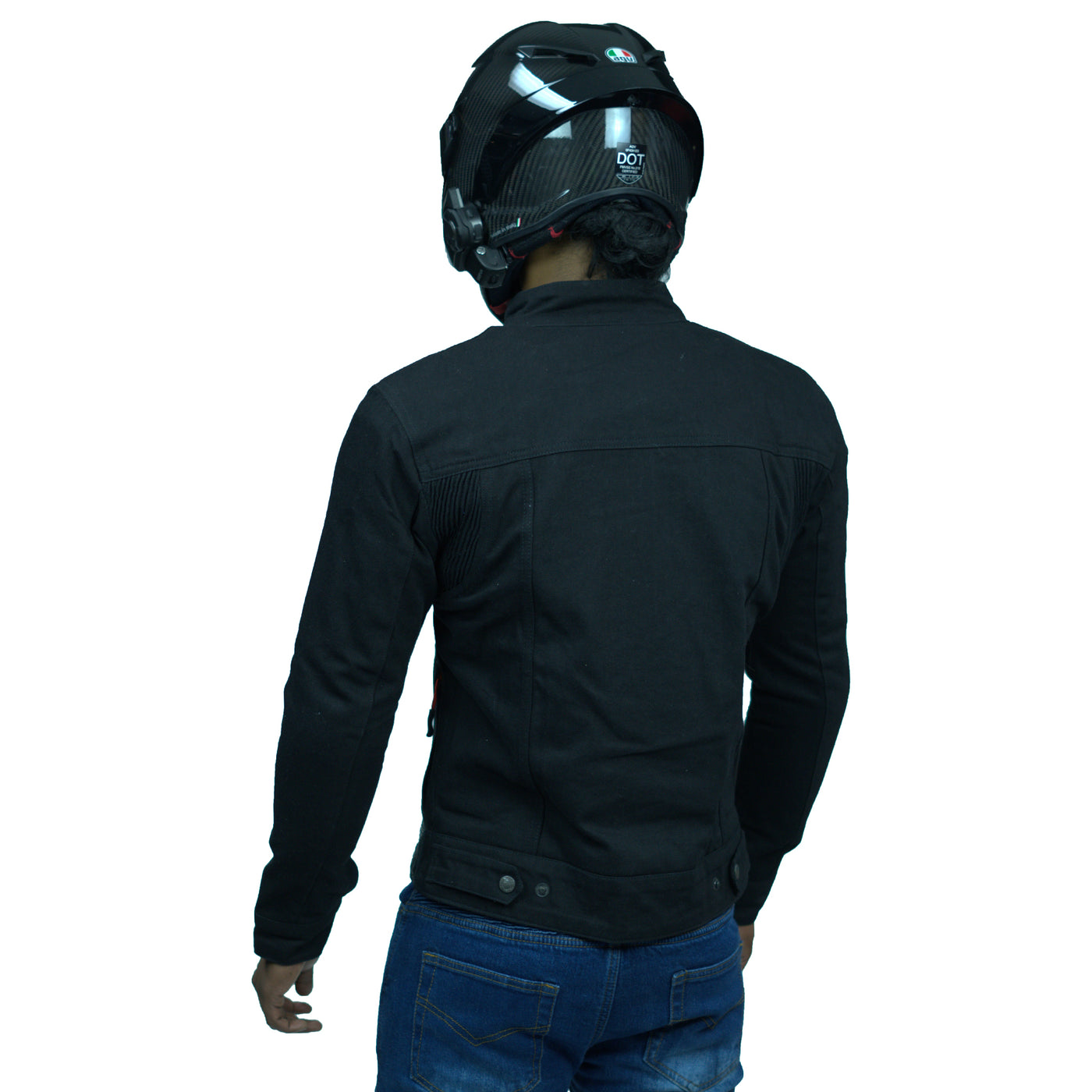 FORZA BLAZE BLACK KEVLAR DENIM JACKET