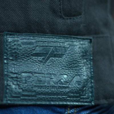 FORZA BLAZE BLACK KEVLAR DENIM JACKET